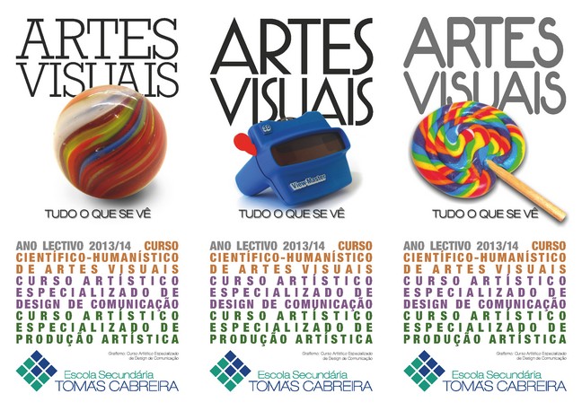 Folheto - Artes Visuais - 2013/2014
