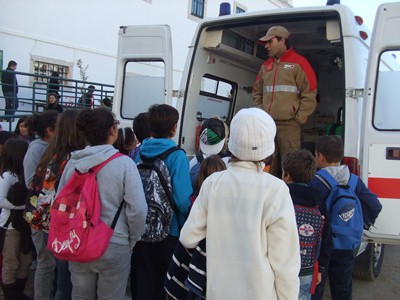 Alunos da Culatra em Faro