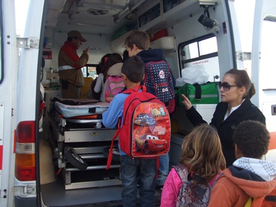 Alunos da Culatra em Faro