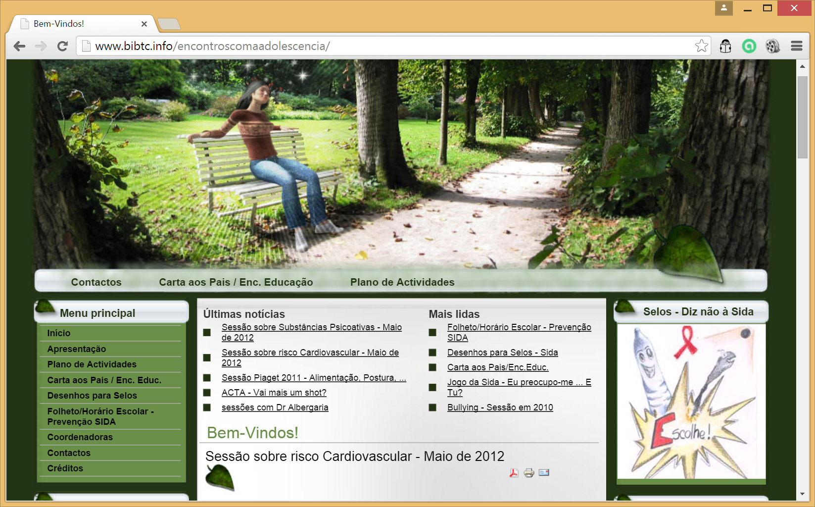 Site dos EA em 2012