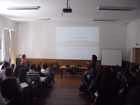 Palestra Grego e Latim - ainda se fala assim?