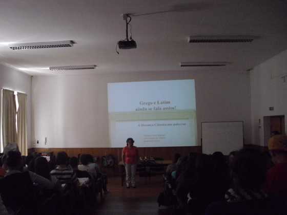 Palestra Grego e Latim - ainda se fala assim?