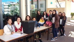 Foto do ato Eleitoral - Parlamento dos Jovens 2016 -ESTC