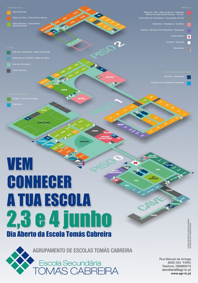 Cartaz - Dia aberto da ESTC - 2015